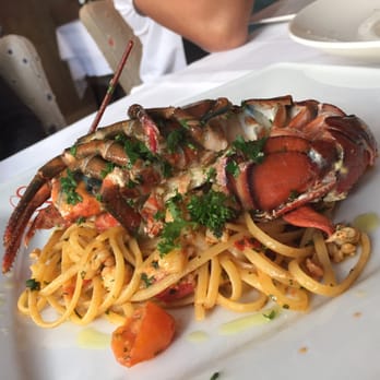Di Bruno - Lobster and clam linguine. Yum in the tum! - Italian Near Me - Amsterdam, New Hampshire