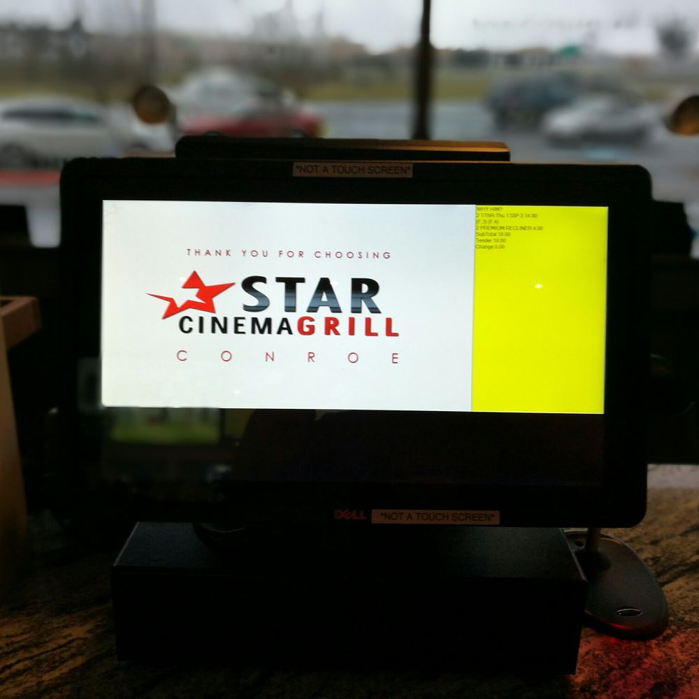 Star Cinema Grill - Where you select seating - Dinner Theater Near Me - Conroe, Texas Star Cinema Grill - Where you select seating - Dinner Theater Near Me - Conroe, Texas
