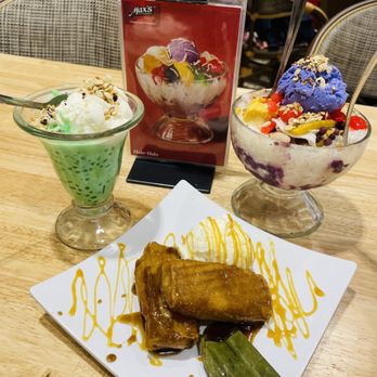 Max's Restaurant - Desserts: Buko Pandan, Halol-halo, Turon - Filipino Near Me - Bakersfield, California Max's Restaurant - Desserts: Buko Pandan, Halol-halo, Turon - Filipino Near Me - Bakersfield, California