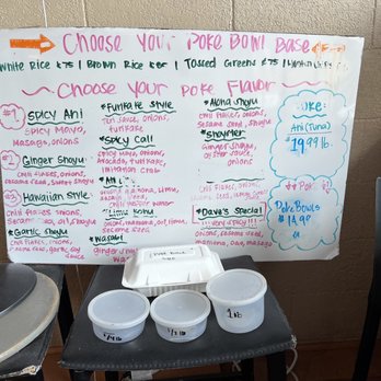 Aloha Poke - Menu - Hawaiian Near Me - Waianae, Hawaii