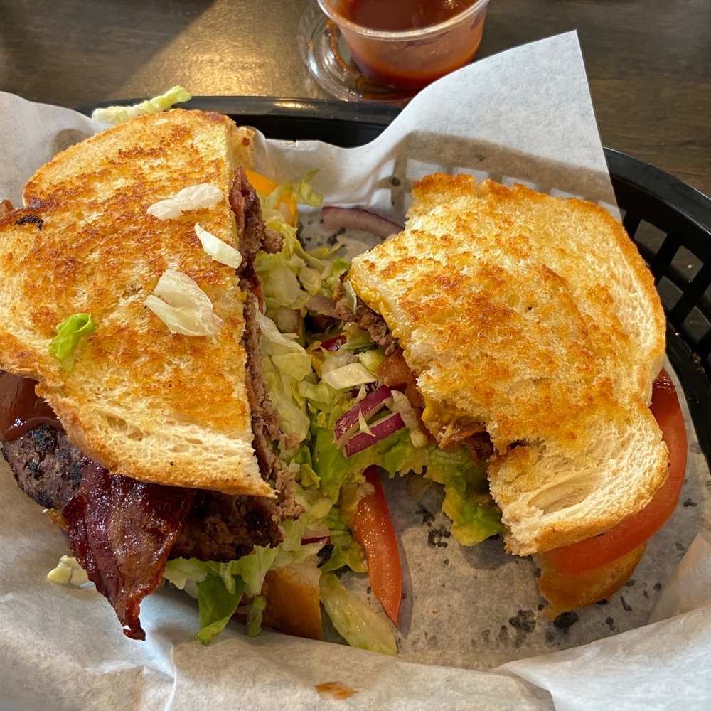 Cali burger without chipotle mayo (I put a little bit of BBQ sauce instead).