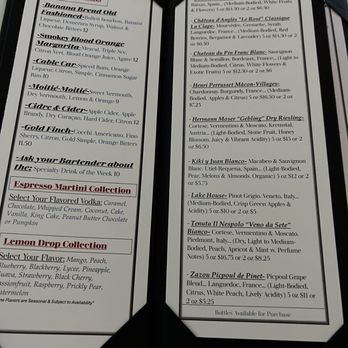 Noir Bistrot - Menu, page 1 - Tapas Bars Near Me - Mandeville, Louisiana