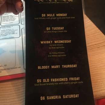 Tochi Ramen - Always great drink specials - Ramen Near Me - Sheboygan, Wisconsin
