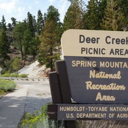 Deer Creek Trailhead - The trailhead off Deer Creek Road.