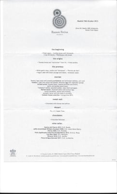 Ramón Freixa Madrid by null