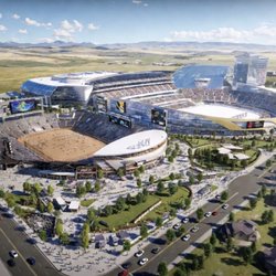 Greeley Independence Stampede - This concept illustrates how seamlessly a new rodeo/entertainment facility could integrate into the Catalyst district