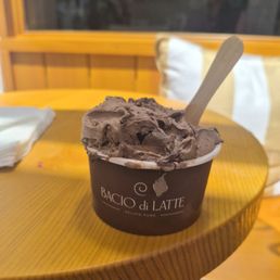 Even in the shade it looks good classic hazelnut gelato