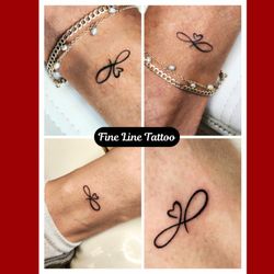 Red Carpet Luxury Spa - infinity heart tattoo