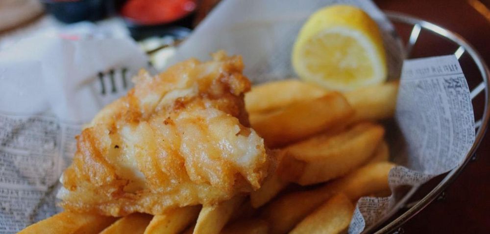 Food from Rudy's Lakeside Drive-In