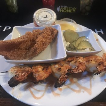 DSquared Bistro - Catfish fillet and Grilled Shrimp. - American Near Me - St. Louis, Missouri