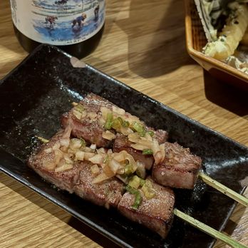 The Yakitori Bar - Garlic beef tongue - Japanese Near Me - Fremont, California