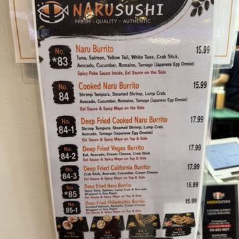 Naru Sushi - Sushi Bars Near Me - Baltimore, Maryland Naru Sushi - Sushi Bars Near Me - Baltimore, Maryland