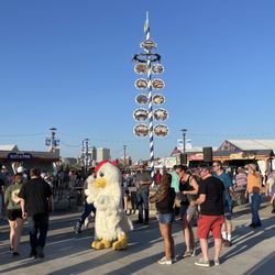 Tulsa Oktoberfest - The entrance and midway