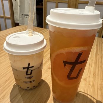 Kyuramen x TBaar - Brown sugar boba and grapefruit tea - Ramen Near Me - Vernon Hills, Illinois Kyuramen x TBaar - Brown sugar boba and grapefruit tea - Ramen Near Me - Vernon Hills, Illinois