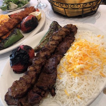 Raffi's Place - Beef Kabob and ?filet migno? With roasted tomato and rice - Middle Eastern Near Me - Glendale, California Raffi's Place - Beef Kabob and ?filet migno? With roasted tomato and rice - Middle Eastern Near Me - Glendale, California