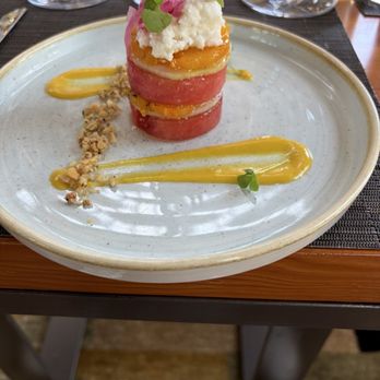B Cellars Vineyards & Winery - Melon salad - Wineries Near Me - Oakville, California B Cellars Vineyards & Winery - Melon salad - Wineries Near Me - Oakville, California