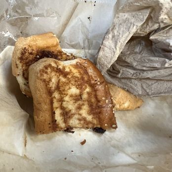 City Barbeque - Soggy No Garlic Bread served on a Brisket Sandwich - Barbeque Near Me - Raleigh, North Carolina