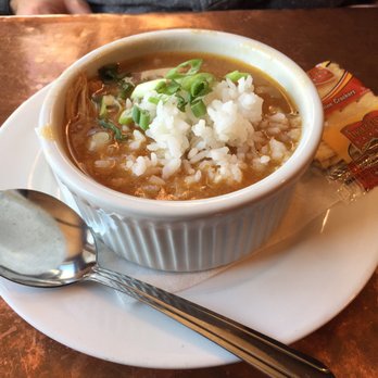 Deno's Mountain Bistro - Sausage, chicken, and shrimp gumbo. So good! - Steakhouses Near Me - Winter Park, Colorado Deno's Mountain Bistro - Sausage, chicken, and shrimp gumbo. So good! - Steakhouses Near Me - Winter Park, Colorado