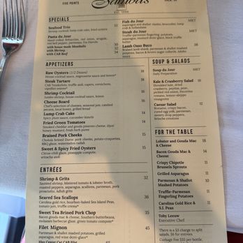 Saluda's - Menu - New American Near Me - Columbia, South Carolina Saluda's - Menu - New American Near Me - Columbia, South Carolina