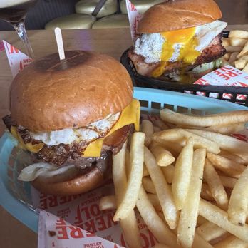 Werewolf - Triple threat burgers x 2! - Breakfast & Brunch Near Me - San Diego, California Werewolf - Triple threat burgers x 2! - Breakfast & Brunch Near Me - San Diego, California