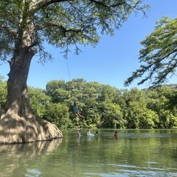 My kids were entertained for hours playing in the river.