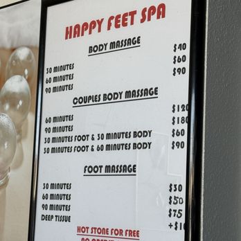 Happy Feet Spa - Price list - Massage Near Me - Ventura, California Happy Feet Spa - Price list - Massage Near Me - Ventura, California