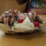 Photo of Denise's Homemade Ice Cream - Columbus, OH, United States. Banana Split!