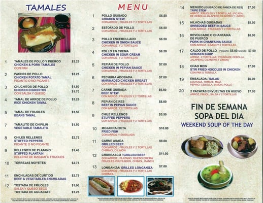 Menu photo 3 Panaderia Mi Bella Guatemala Norcross, GA