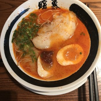 Ramen Danbo - Classic tonkontsu Nekka style spicy w/ thin noodles and extra lard + strong broth = - Ramen Near Me - Seattle, Washington