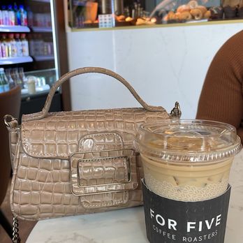 For Five Coffee Roasters - Latte - Coffee Roasteries Near Me - Arlington, Virginia