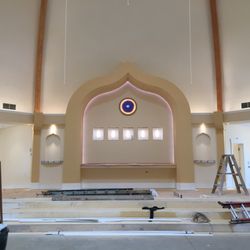 Mitch's Drywall - Ananda Temple in North San Juan - drywall install and finish