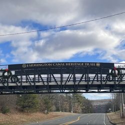 Farmington Canal Heritage Trail - Bridge on Rt 6