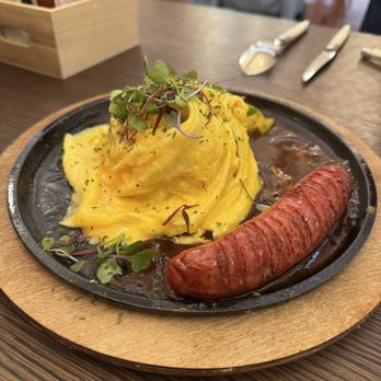 GIWA - Omurice with sausage - Breakfast & Brunch Near Me - Santa Clara, California