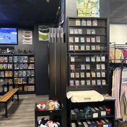 Way Out Collective - Feb 2025: we made room for more Pokémon singles! Our case did only hold 40 now we can hold upwards of 80! 70% offered for in-store credit!!