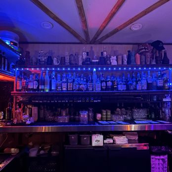 Twisted Tiki - Inside - pov sitting at the bar - Tiki Bars Near Me - Santa Ana, California