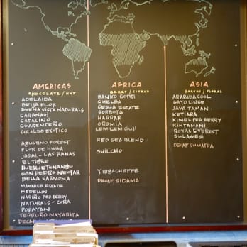 Jack Mormon Coffee - A map of their coffees. - Coffee Roasteries Near Me - Salt Lake City, Utah