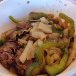 Spicy Basal Beef Noodles Spicy Basal Beef Noodles