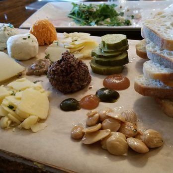 Tin 202 - Cheese plate has many surprises and beautiful flavors - Cocktail Bars Near Me - Morgantown, West Virginia