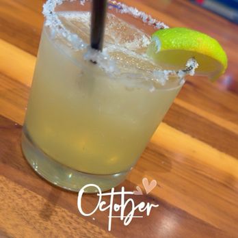 Lotus Seafood - Classic Margarita on the rocks - Seafood Near Me - Stafford, Texas