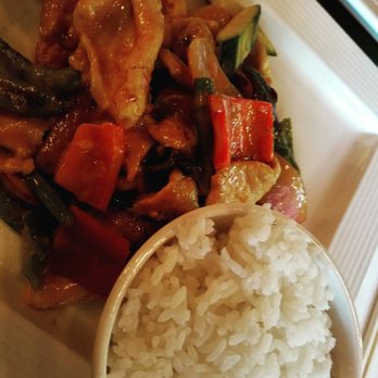 Little Buddha - The aroma and taste was DELISH! Thai curry chicken - Sushi Bars Near Me - West Nyack, New York