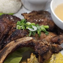 Tay Ho - Close-up of the BBQ Pork Chop