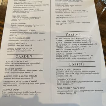 The Sedgwick - Menu - Salad Near Me - Vancouver, Washington