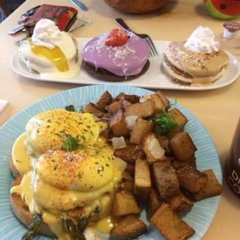 My Cafe - Crab cake & asparagus Benedict ... Always a winner! - Breakfast & Brunch Near Me - Kapolei, Hawaii My Cafe - Crab cake & asparagus Benedict ... Always a winner! - Breakfast & Brunch Near Me - Kapolei, Hawaii