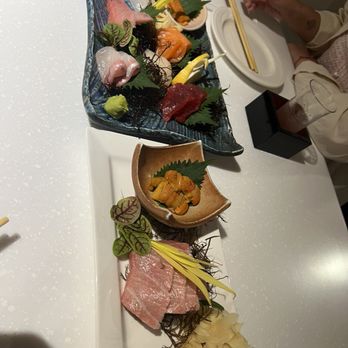 Wasabi Bistro - Delicious sashimi. Everything was yummy. Just melts in your mouth. - Japanese Near Me - Honolulu, Hawaii Wasabi Bistro - Delicious sashimi. Everything was yummy. Just melts in your mouth. - Japanese Near Me - Honolulu, Hawaii