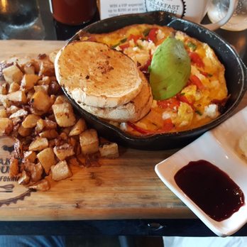 Breakfast Republic - Shrimp Ricotta Frittata at Breakfast Republic - Breakfast & Brunch Near Me - San Diego, California