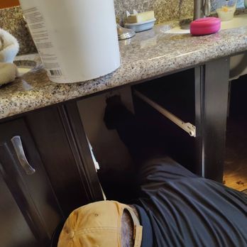 Adams Pest & Termite Control - Applying product into problem area/wall in one of our bathrooms - Pest Control Near Me Adams Pest & Termite Control - Applying product into problem area/wall in one of our bathrooms - Pest Control Near Me