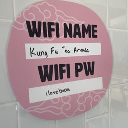 Free WiFi! And what a password. Free WiFi! And what a password.
