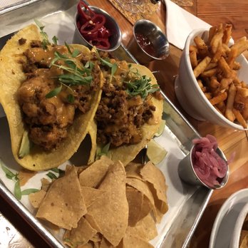 Ballast Point - Soy rizo and cauliflower tacos - Brewpubs Near Me - Anaheim, California