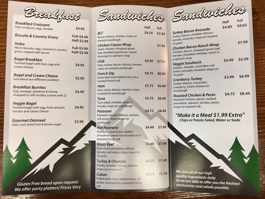 Menu photo 8 Rivers Edge Cafe Sumner, WA