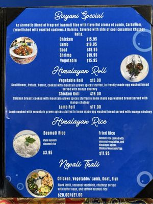 Menu photo 6 Himalayan Cafe - San Dimas San Dimas, CA Menu photo 6 Himalayan Cafe - San Dimas San Dimas, CA